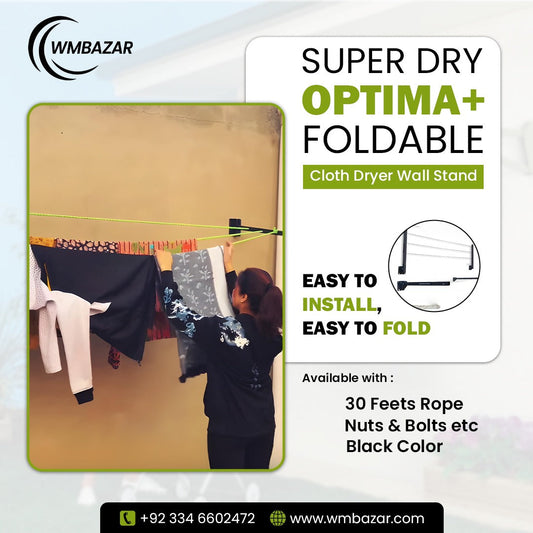 Foldable Clothes Drying Stand! 🧺✨( Very Strong )