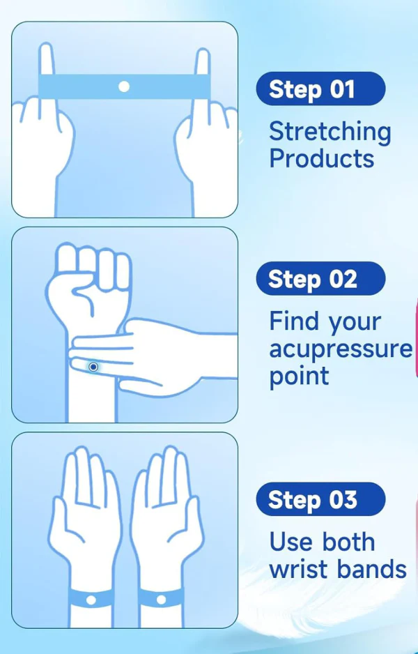 South Moon Acupressure Sugar controller Wristband - Buy One Get One Free